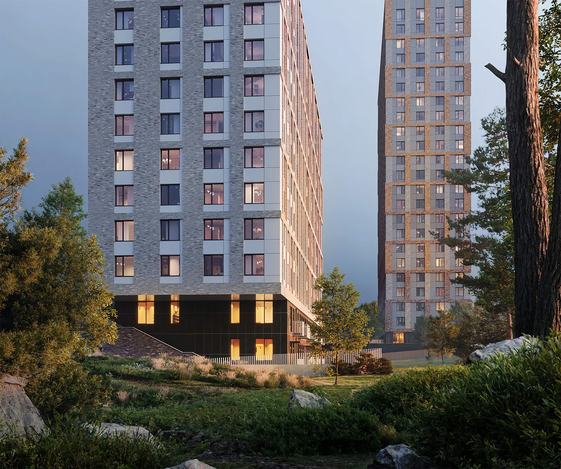 Архитектура дома на официальном сайте застройщика